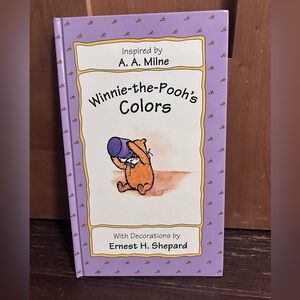 Vintage 1995 Winnie the Pooh hardcover book